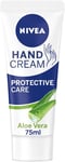 NIVEA Soothing Care Aloe Vera Hand Cream (75ml), 24H Moisturising Cream...