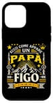 Coque pour iPhone 12 mini Un Papà Figo - Regalo Compleanno Papà Originale