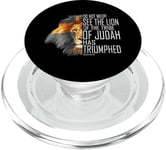 See The Lion of the Tribe of Judah has Triumphed Bible PopSockets PopGrip for MagSafe