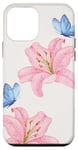 Coque pour iPhone 12 mini Fleurs floraison Tiger Lily Fleurs Esthétique Y2K