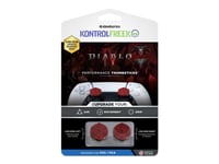 Kontrolfreek Performance Thumbsticks - Tommelgrepsett For Spillkontroll - Diablo Iv - Blodrød - For Sony Dualsense