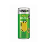 Funkin Pina Colada Pre-Mixed Cocktail Cans 200 ml (Case of 12) | Premium Ready to Drink Cocktails - Bar Quality Drinks Made with Real Fruit and Nitro Infused