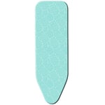 Minky Elasticated Large Ironing Board Cover, Foam, Teal, 122 x 38 cm