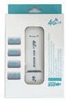 4G LTE USB dongle modem - 100 Mbps - Hvid