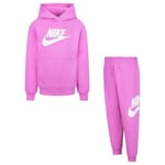 Nike Club Fleece Tracksuit for Girls Purple Size 2-3 A Code 36L135-AFN