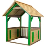 AXI Jane Maison Enfant en Bois FSC Maison de Jeux pour l'extérieur / Jardin en marron & VERT Maisonnette / Cabane de Jeu