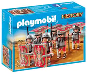 Playmobil figurines légionnaires lot de 6 soldats de l'armée romaine 5393 NEU...