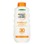 3 x Garnier Ambre Solaire Hydra 24 Protect SPF30 Sun Lotion 200ml