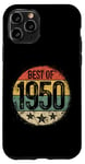 Coque pour iPhone 11 Pro Best Of 1950 Cadeau d'anniversaire 75e anniversaire pour homme femme 75 ans