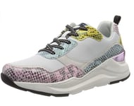 Skechers Rovina Jungle Vibes Womens UK 7 EU 40 White Multi Memory Foam Trainers