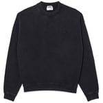 Sweat-shirt Lacoste  SWEATSHIRT  LOOSE FIT EFFET DÉLAVÉ NOIR