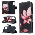 Plånboksfodral Samsung Galaxy S20 – Rosa Blomma