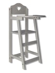 Happy Friend Doll High Chair Grey Happy Friend