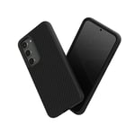 RhinoShield Coque Compatible avec [Galaxy S23] | SolidSuit - Coque Fine avec Technologie d'absorption des Chocs et Finition Premium Matte - Fibre de Carbone