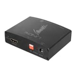 LINDY HDMI 4K Audio Extractor with bypass - HDMI-lydsignalutskiller