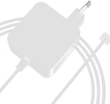 Chargeur Mac Book Pro - Chargeur Rapide 45W T-Tip, Adaptateur pour Ordinateur Portable, Compatible avec Les modèles Macbook Air 11-13 Pouces (2012-2017) pour A1435, A1436, A1465, A1466