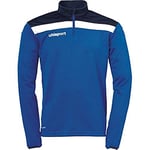 uhlsport Offense 23 1/4 Zip Top Football Apparel Homme, Noir/Anthracite/Blanc, 12 Ans