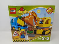 Lego 10812 Duplo: Truck & Tracked Excavator - New & Sealed