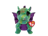 Beanie Boos Cinder Green Dragon Plush Mascot 42Cm 37099 Ty