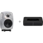 Genelec G Three RAW (B) + Bluesound NODE (N132), musta