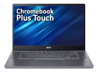 Acer Chromebook Plus 515 TouchCBE595-1TIronIntel Core i3-1215U8 GB256GB PCIe NVMe SSD15.6 INCH FHD ComfyView IPS Multi-Touch LCDtouch Sc reen