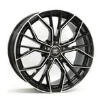 Mille Miglia 1020 Gloss Black / Polished 19x8,5 5/114.3 ET40 N67,1