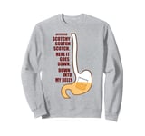 Anchorman Scotchy Scotch Ron Burgundy Quote Sweatshirt