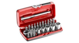 Facom coffret pico serrage et vissage 1 4   avec cliquet compact flex