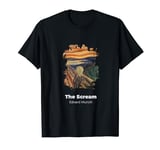 The Scream Grunge by Edvard Munch T-Shirt