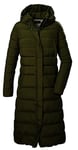 G.I.G.A. DX 41853-000 GW 19 WMN QLTD CT Manteau d'hiver matelassé à capuche pour femme Vert olive 34