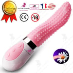 LCC® Kvinnors kraftfulla klitorisvibrator par tunga onani vibration stick slidan sexleksak erotisk G-punkt sexuell njutning