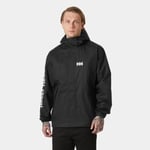 Helly Hansen Herre Ervik Fullt Vanntett Urban Jakke Svart S