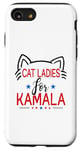 Coque pour iPhone SE (2020) / 7 / 8 Cat Ladies For Kamala Élection de vote sans enfant