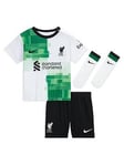 Nike Liverpool Infant 22/23 Away Full Kit - White