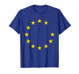 EU Flag Europe Missing Star T-Shirt Remain Brexit Gift Tee T-Shirt