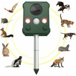 Memkey - Répulsif à Ultrasons Solaire Répulsif Solaire Anti-Taupes pour Animaux Répulsif Solaire IP65 Répulsif ultrasonique Répulsif à Ultrasons pour