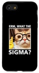 iPhone SE (2020) / 7 / 8 Erm What-The Sigma Cat Meme Selfie Cat Wearing Sunglasses Case