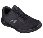 Skechers Women's Go Walk Joy-Ecstatic Sneaker, Black, 3 UK