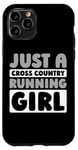 Coque pour iPhone 11 Pro Course À Pied Coureur Coureuse - Cross Country Marathon