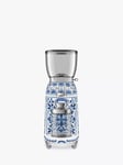 Smeg Dolce & Gabbana CGF01DGBUK Mediterraneo Coffee Grinder, Blue/White