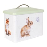 Wrendale Designs Woodland Animals Carbon Steel Bread Bin Kitchen Accessory