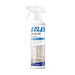 KEL - Limescale Remover Foam Spray, Professional Bathroom Descaler, Removes Stains & Deposits from Shower Heads, Taps, Baths & Screens - 500ml