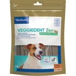 Virbac Veggiedent Zen Small 5-10 kg Multifunktionella tuggpinnar för hund 15 st