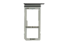 Genuine Samsung Galaxy Note 8 N950 Black Sim & Micro SD Memory Card Tray / Ho...