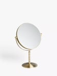 John Lewis Classic Pedestal Mirror, Antique Bronze