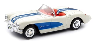 VOITURE AMERICAINE CHEVROLET CORVETTE 1957 BLANCHE 1/43°