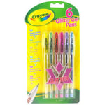 Crayola Glitter Gel Pens, 6-pack