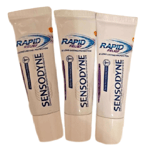 Sensodyne Rapid Relief Toothpaste Travel Size 15ml x 3 For Sensitive Teeth