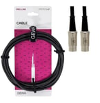 GEWA Câble midi Pro Line 3m, noir