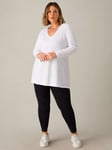 Live Unlimited Curve Cotton Slub Long Sleeve Top